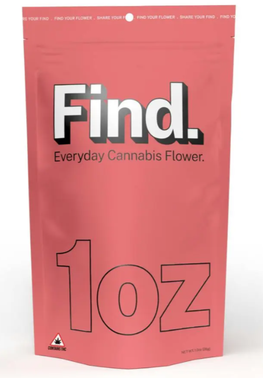 Photograph of product: Find | Flower | Mixed Buds | Rockabilly | 28g - Oui'd