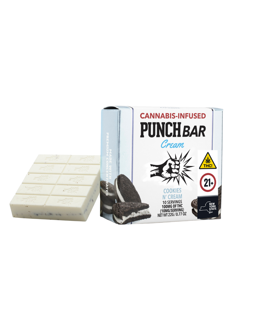 Photograph of product: Punch - Cookies 'N Cream - 100mg