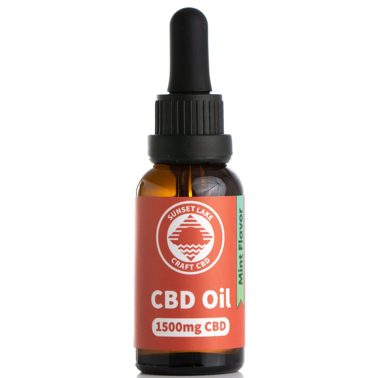Photograph of product: SL CBD | 1500mg Mint Full Spectrum Tincture