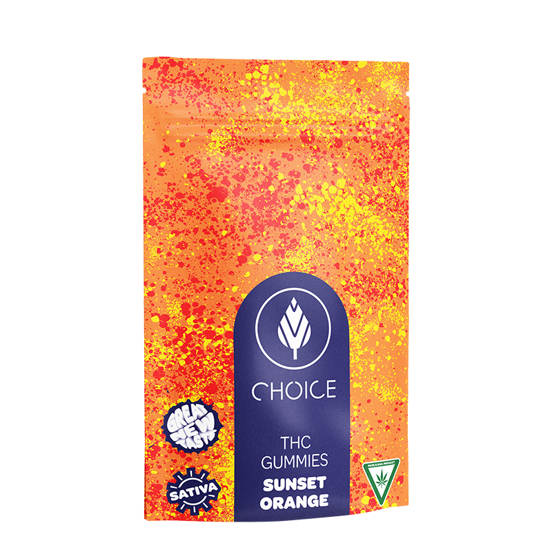 Photograph of product: Choice | Sunset Orange  | 200mg