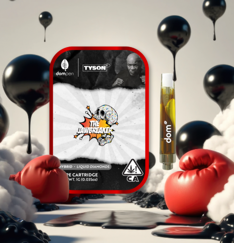 Photograph of product: The Jawbreaker Liquid Diamonds Cartridge 1g