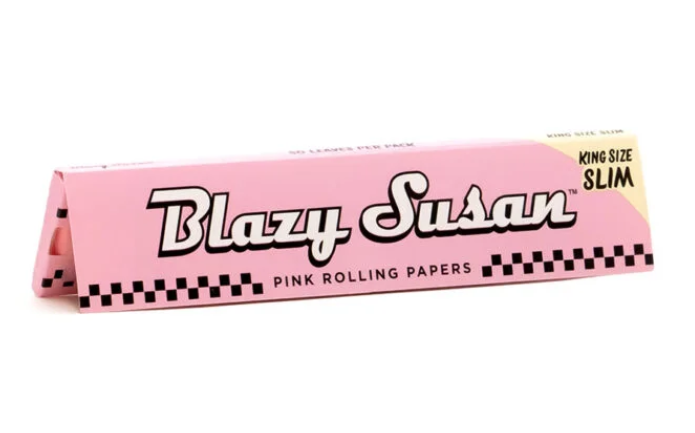 Photograph of product: Blazy Susan | King Size Slim Papers | $3