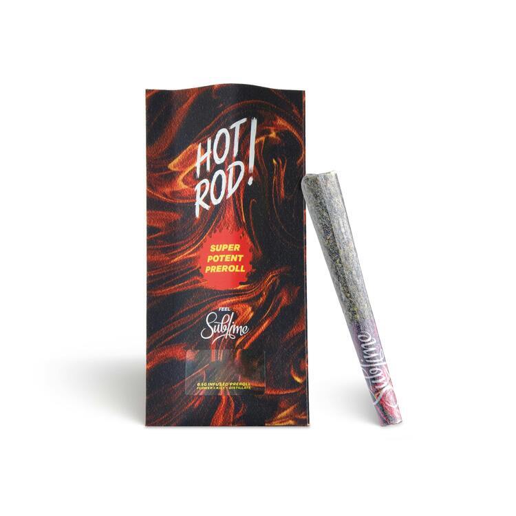 Photograph of product: Sublime - Blueberry Haze Hot Rod Infused Pre-roll