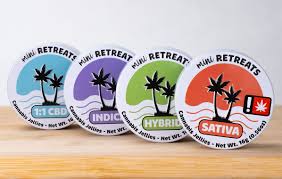 Photograph of product: RETREATS | MINI RETREATS | Oui'd | JELLIES VERY BERRY | VEGAN | 100MG
