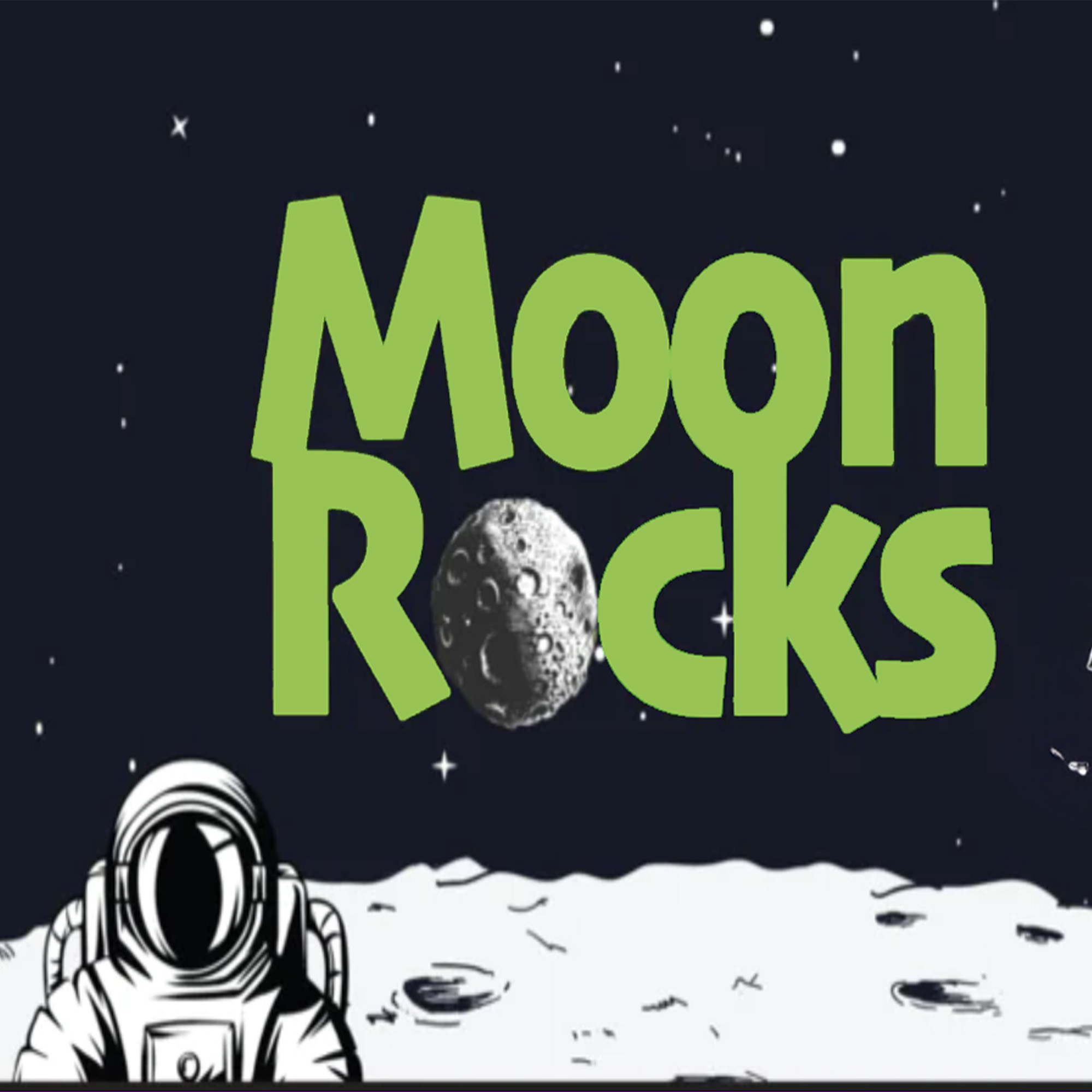 Photograph of product: DELI Moon Rocks - Strawberry Shortcake - 28g