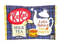 Photograph of product: Convenience Products | - Candy | KitKat | Milk Tea Mini Biscut