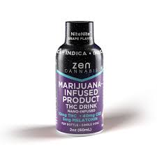 Photograph of product: Zen - NiteNite Grape Single Shot - 40mg CBD + 10mg TH-oui