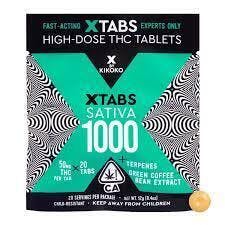 Photograph of product: Kikoko Oui'd 50mg Tabs 20ct