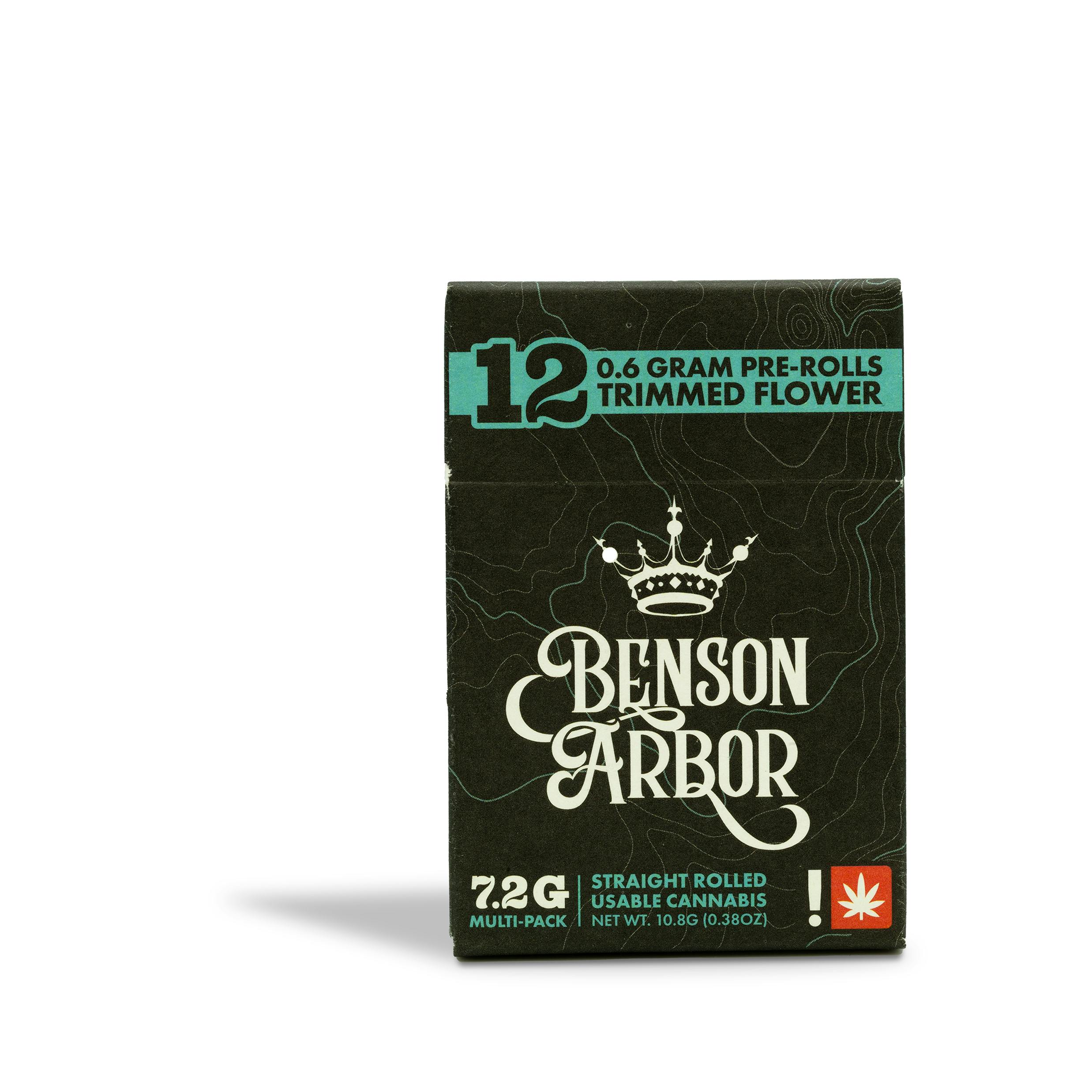 Photograph of product: 12pk Sour Guava Gelato + Triangle Kush 43 #16 - Preroll Pack - Benson Arbor
