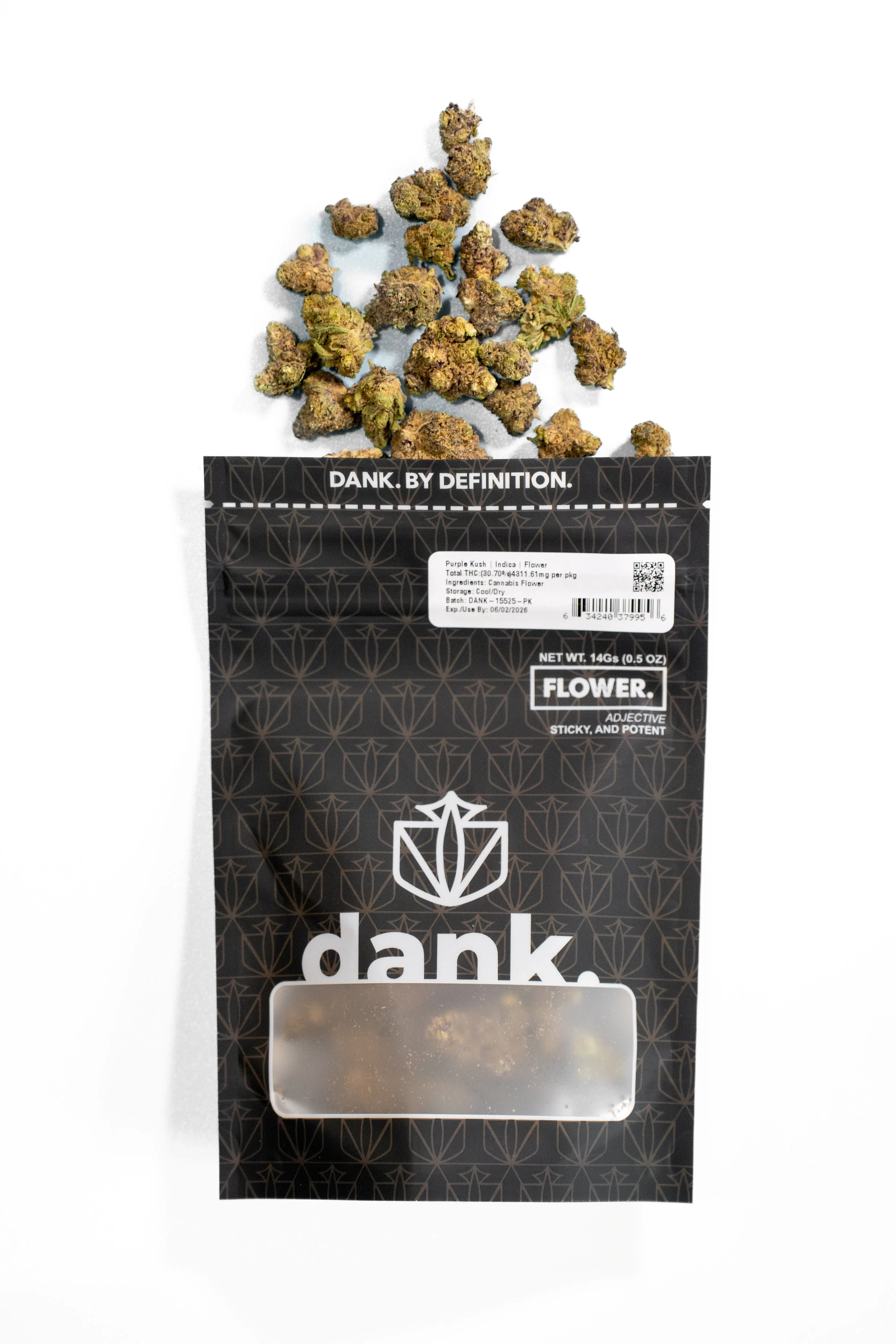Photograph of product: Dank | Purple Kush | 14g