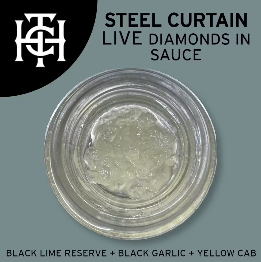 Photograph of product: Live Diamonds in Sauce - Steel Curtain
