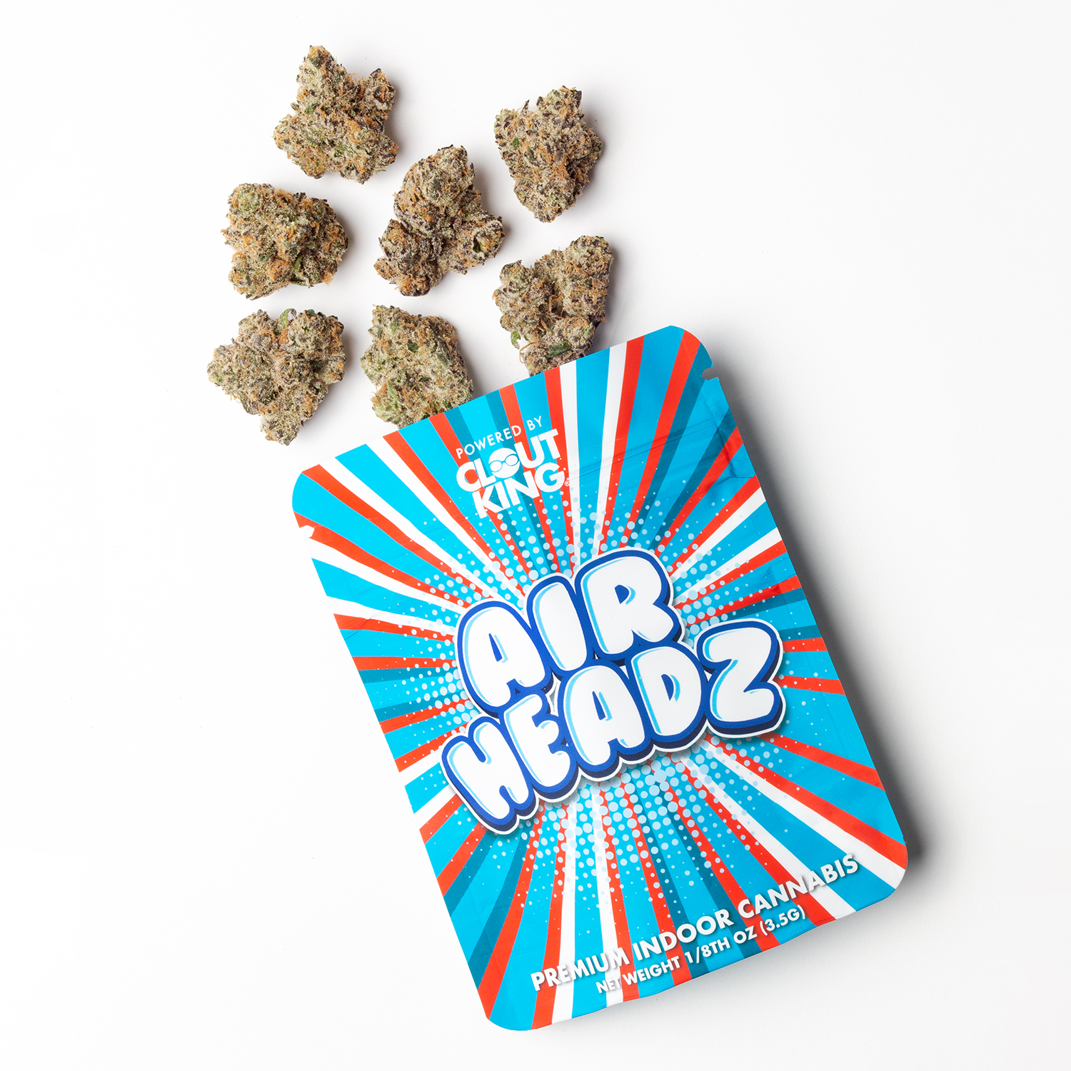Photograph of product: Clout King | Airheadz 3.0 - 3.5g