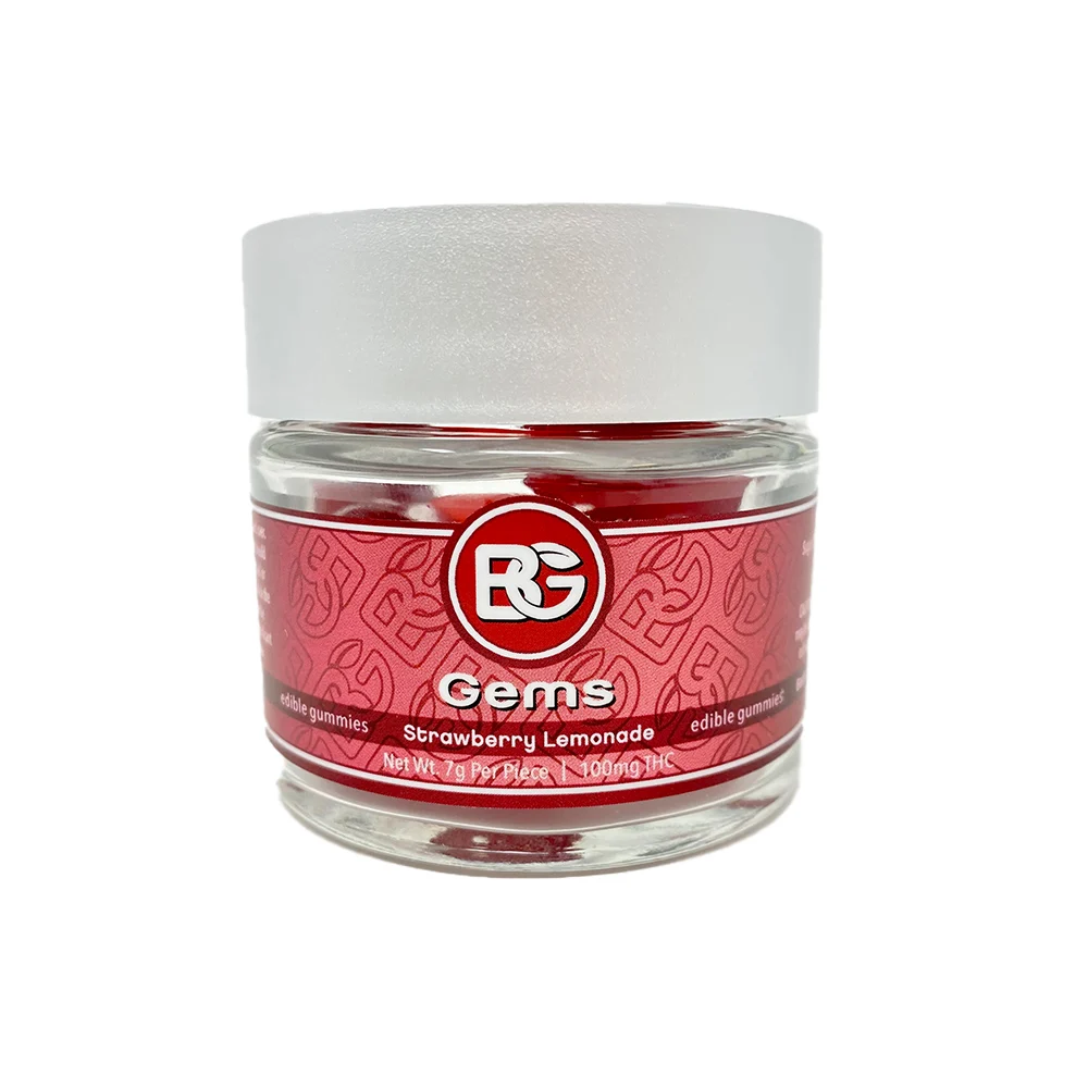 Photograph of product: STRAWBERRY LEMONADE GEMS | 5PK | 100MG