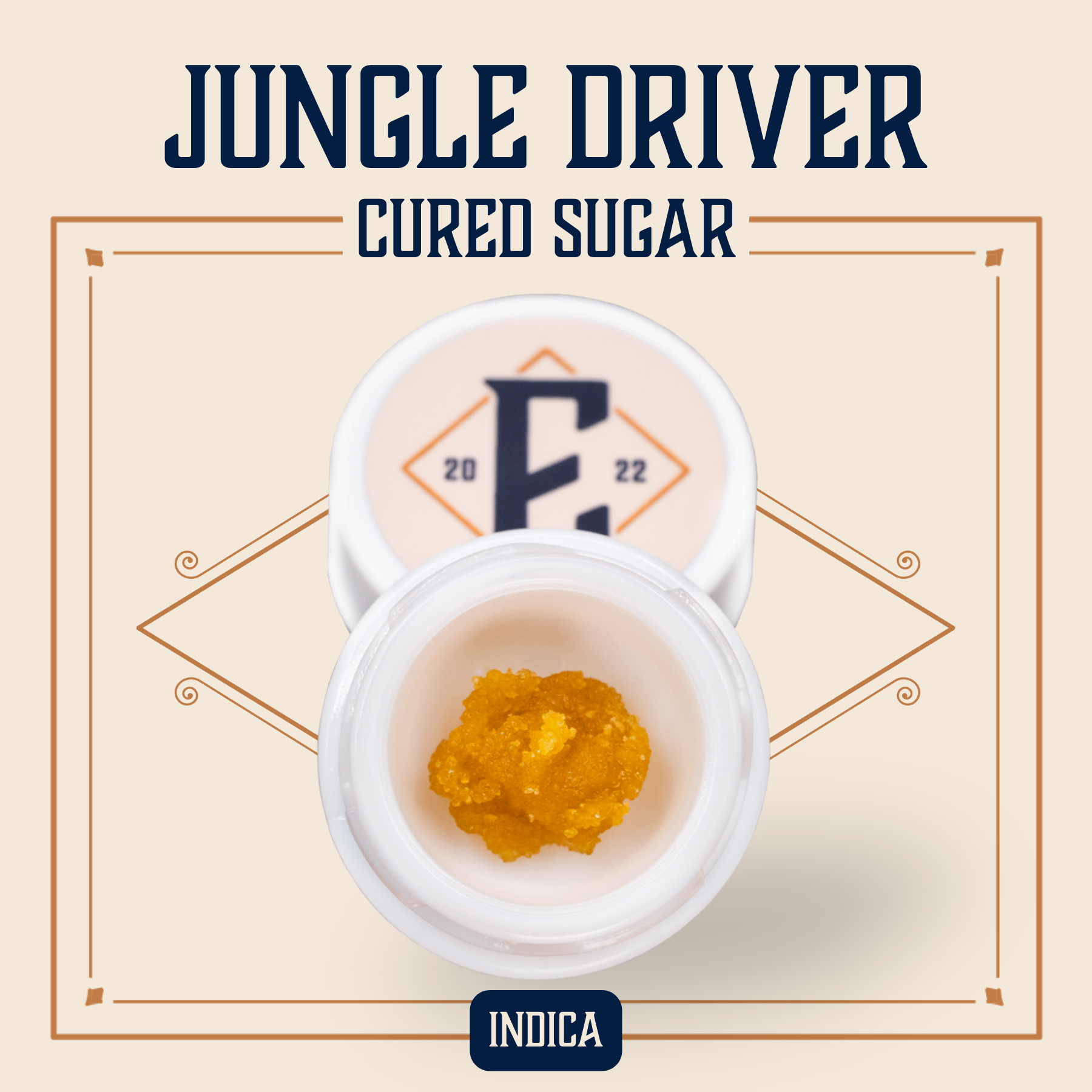 Photograph of Product: Elevate: Concentrate | Jungle Driver | Cured Wax | 1g