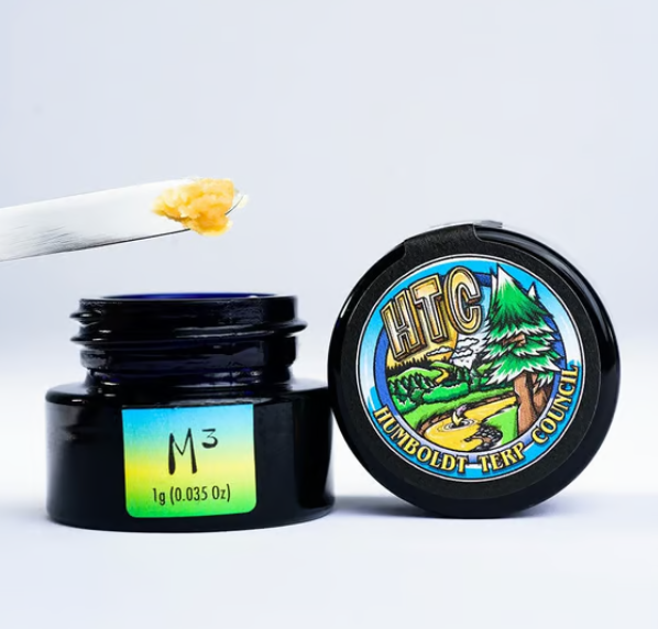 Photograph of Product: Humboldt Terp Council Sunset Sherbert Live Rosin 1g