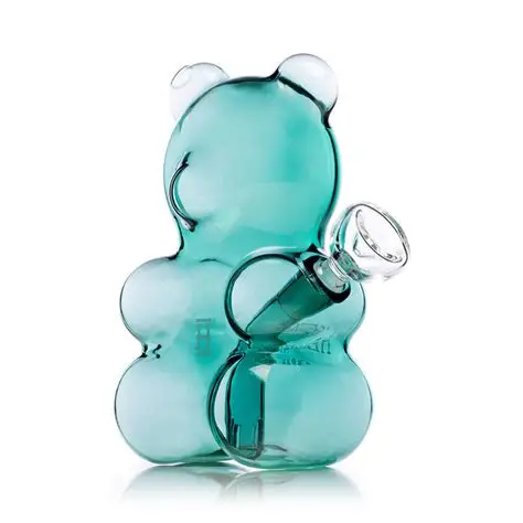 Photograph of product: Hemper - 6.6" Gummy Bear Bong/Water Pipe - w/ Flower Bowl