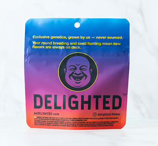 Photograph of product: Delighted Lemon Lavender Hybrid Flower 3.5g