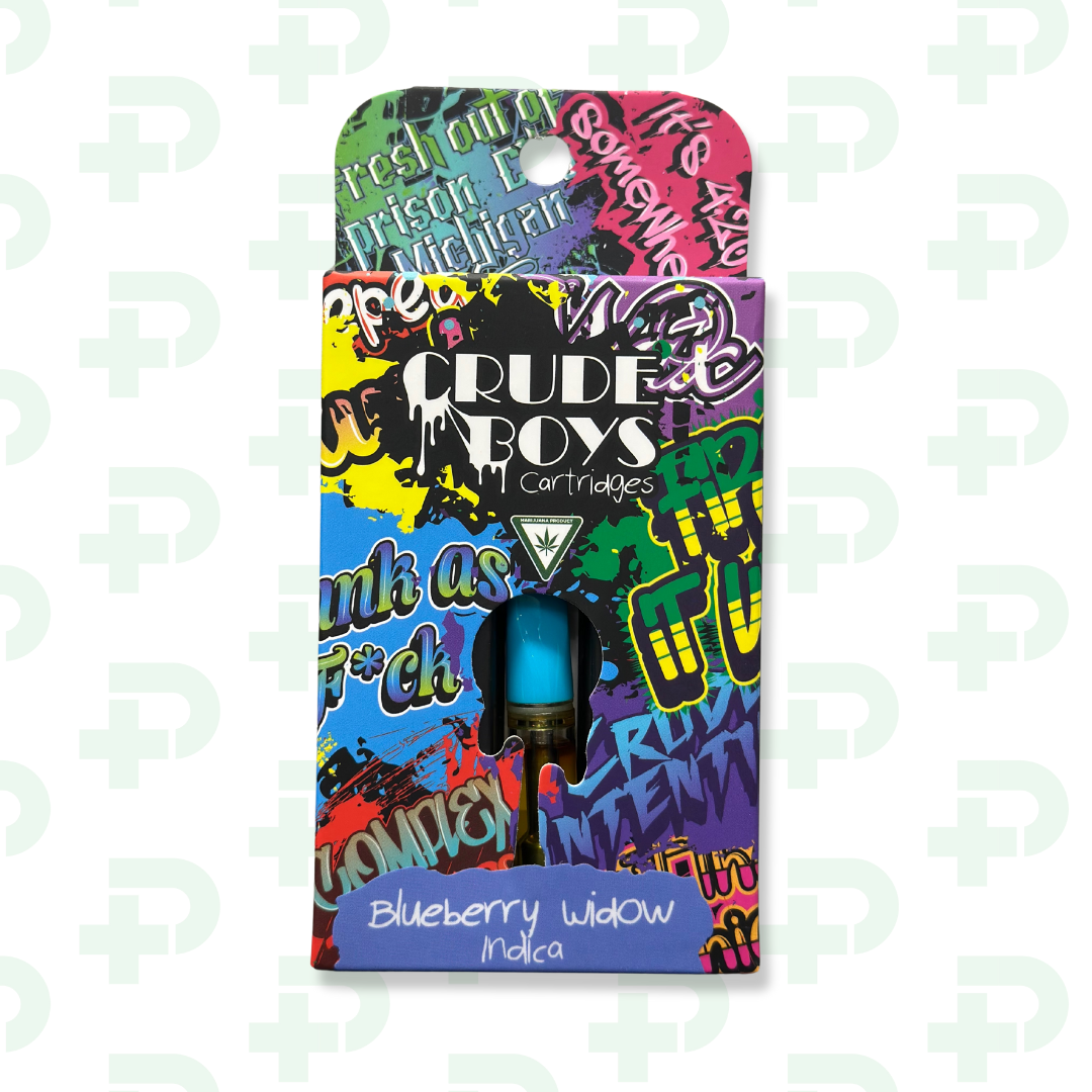 Photograph of product: Crude Boys Cart - Oui'd - Blueberry Widow
