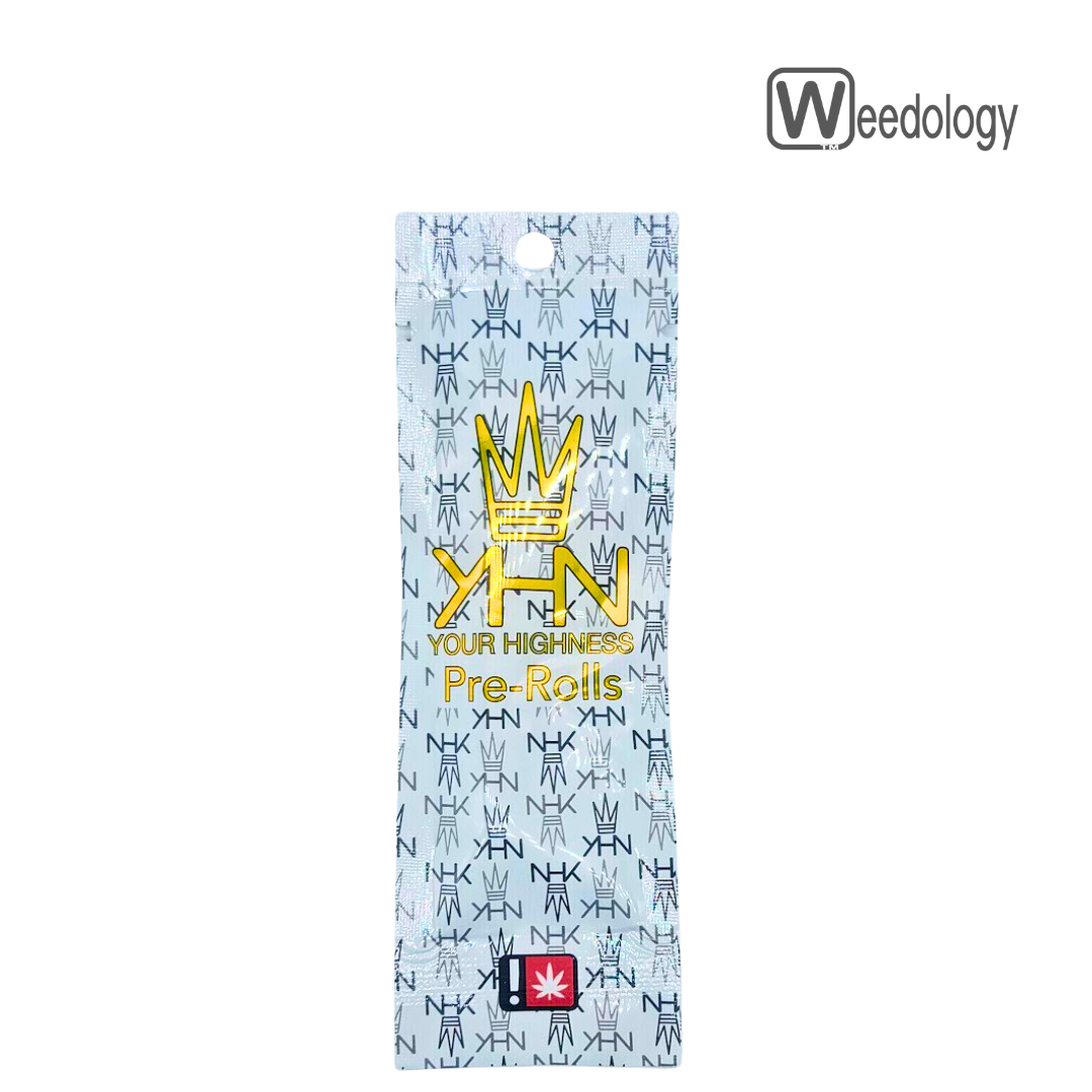 Photograph of product: YHN Single WEDDING CAKE 0.5g Pre-Roll