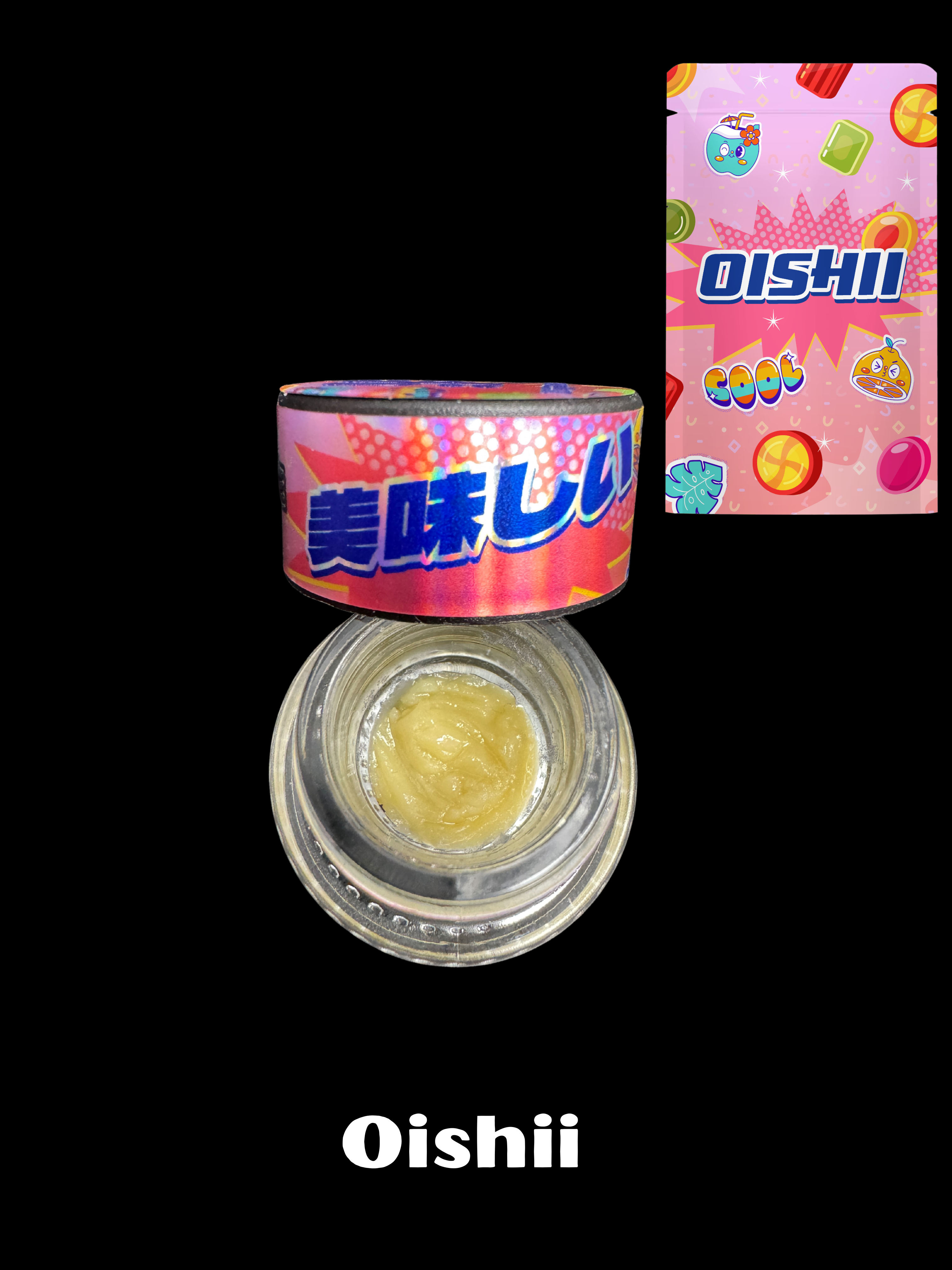 Photograph of Product: Concentrate | Live Rosin | Oishii | 1g | Uniq Pressure