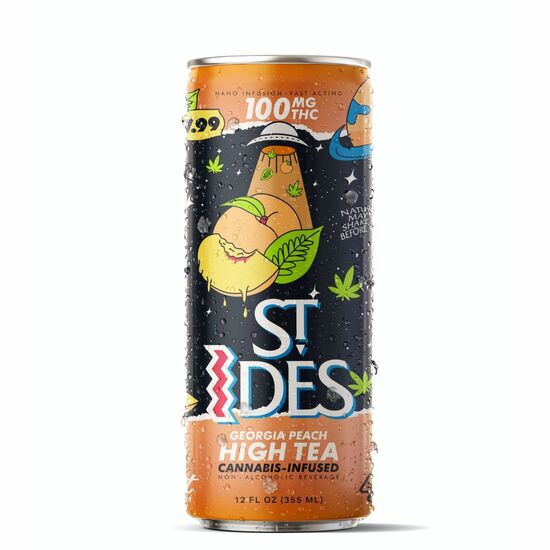 Photograph of product: St Ides High Tea 100mg Georgia Peach