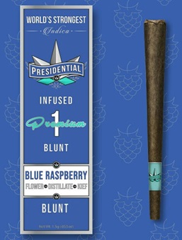 Photograph of product: Presidential | Blue Raspberry (I) IPR Blunt