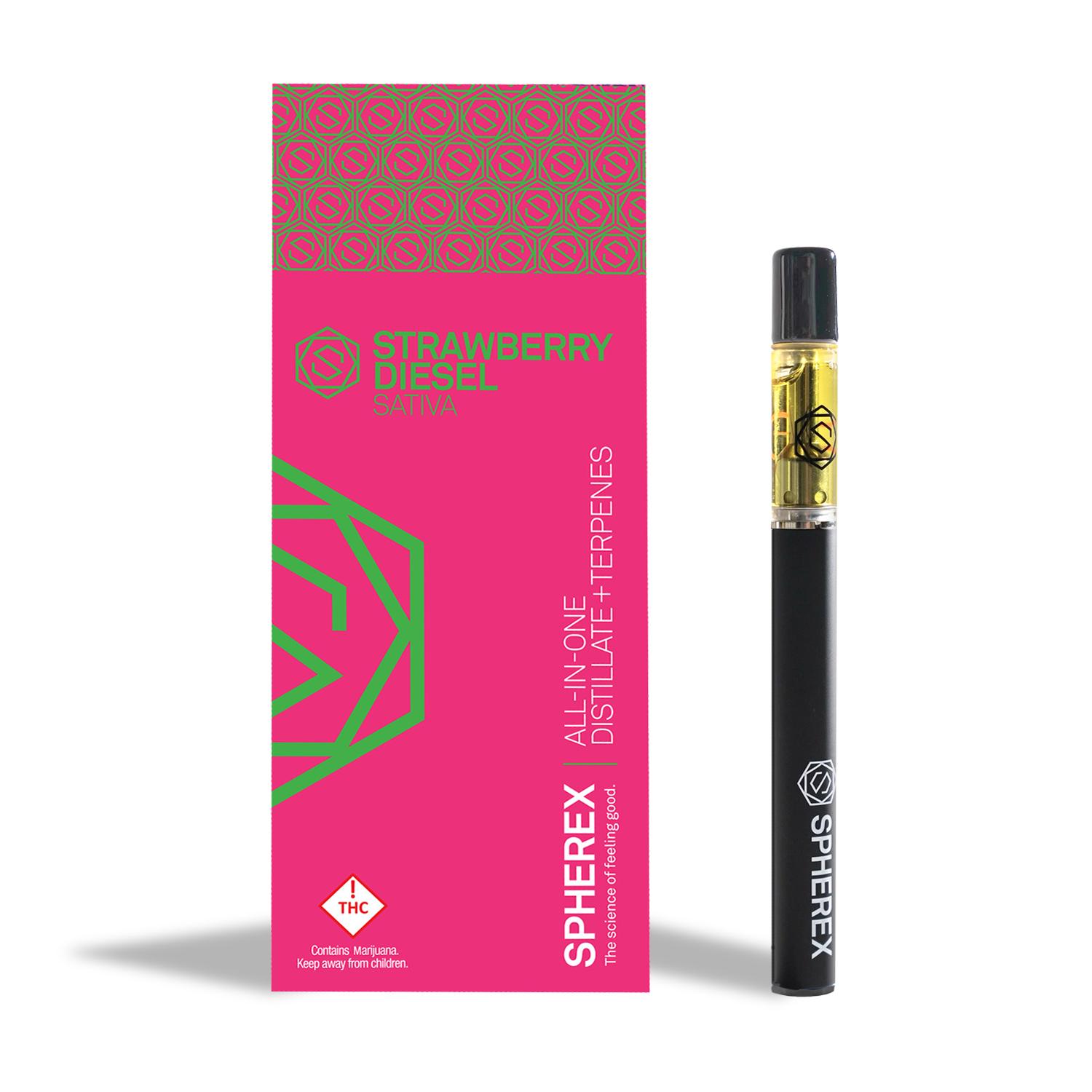 Photograph of product: Strawberry Diesel (S) - AIO - Spherex