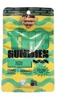 Photograph of product: 200mg Yuzu Gummies - Midwest Extracts