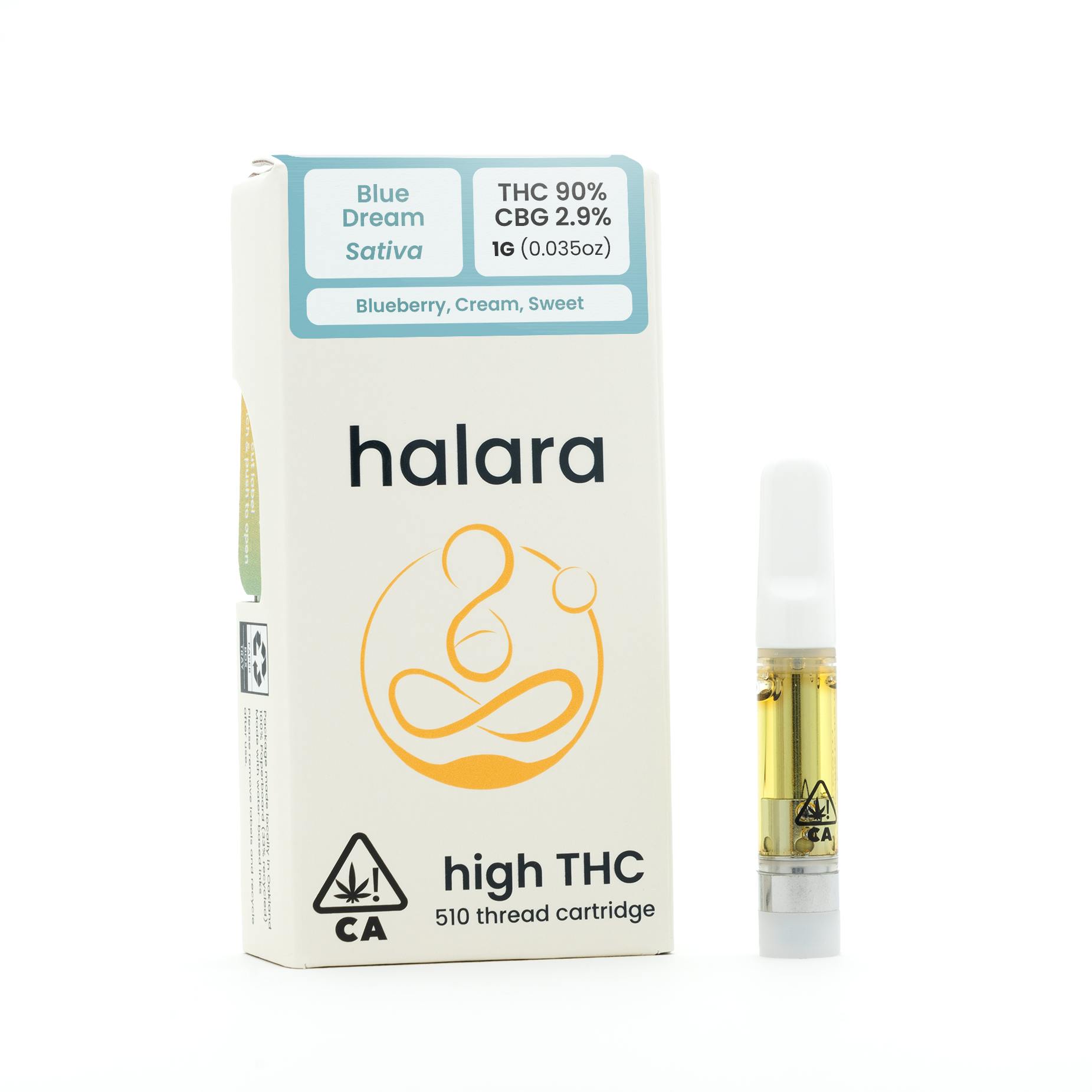 Photograph of Product: 1g Blue Dream (Sativa) High THC Cartridge THC:90% $39 or 2/$60