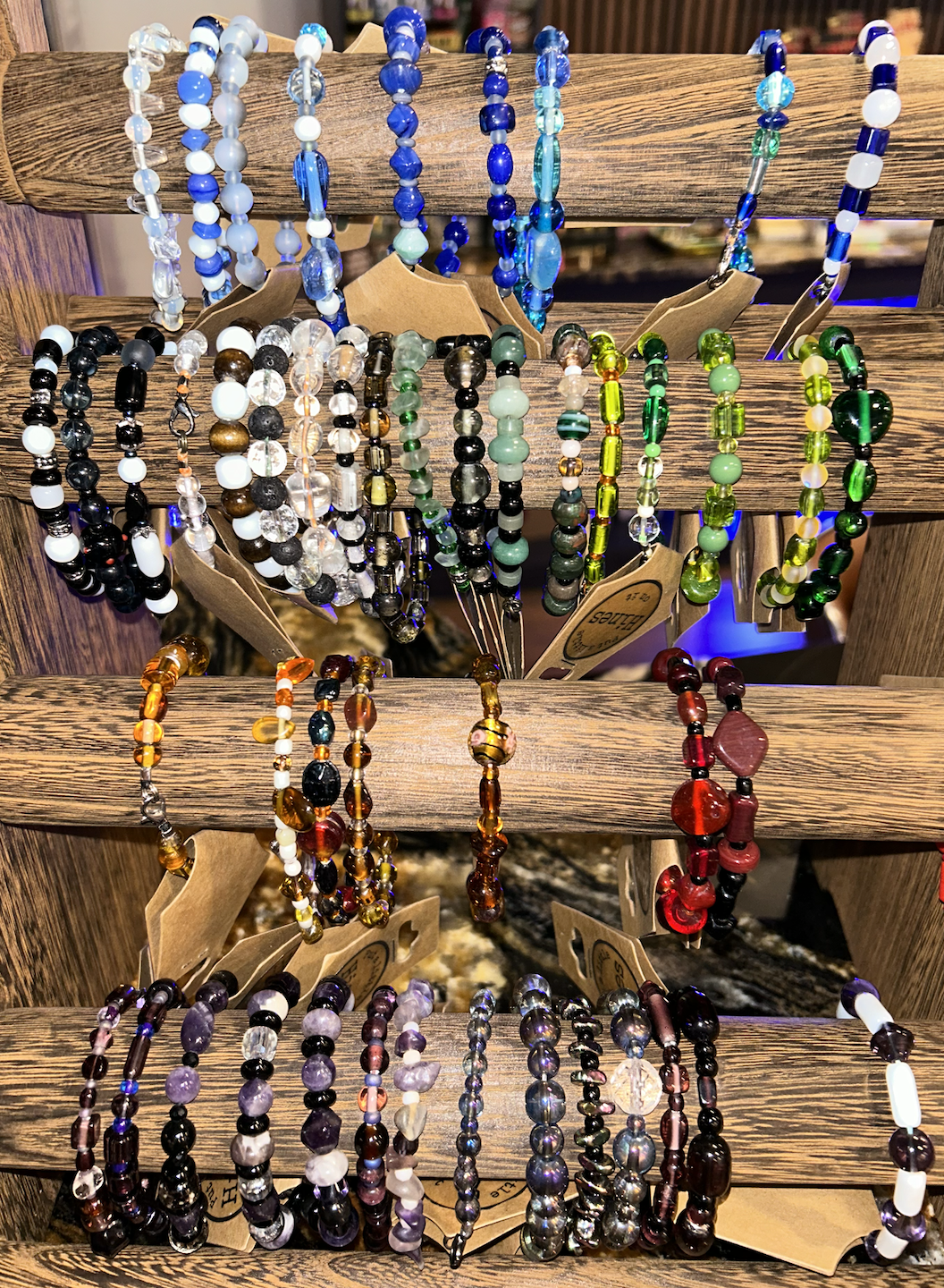 Photograph of product: Put a Lil Hines On It - Handmade Beaded Bracelet
