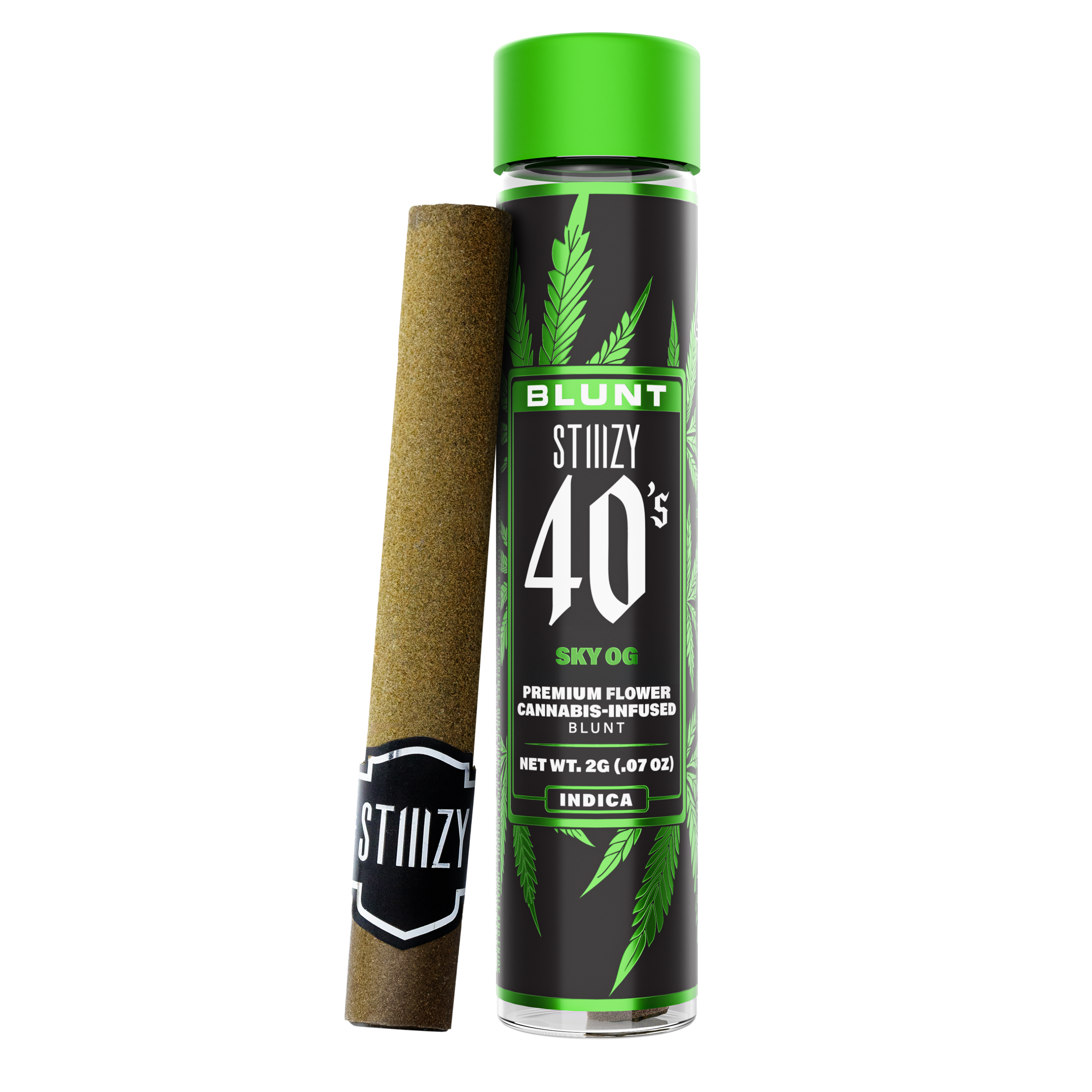 Photograph of product: Stiiizy - Infused Blunts 40's - Sky OG (I) (2.0g)