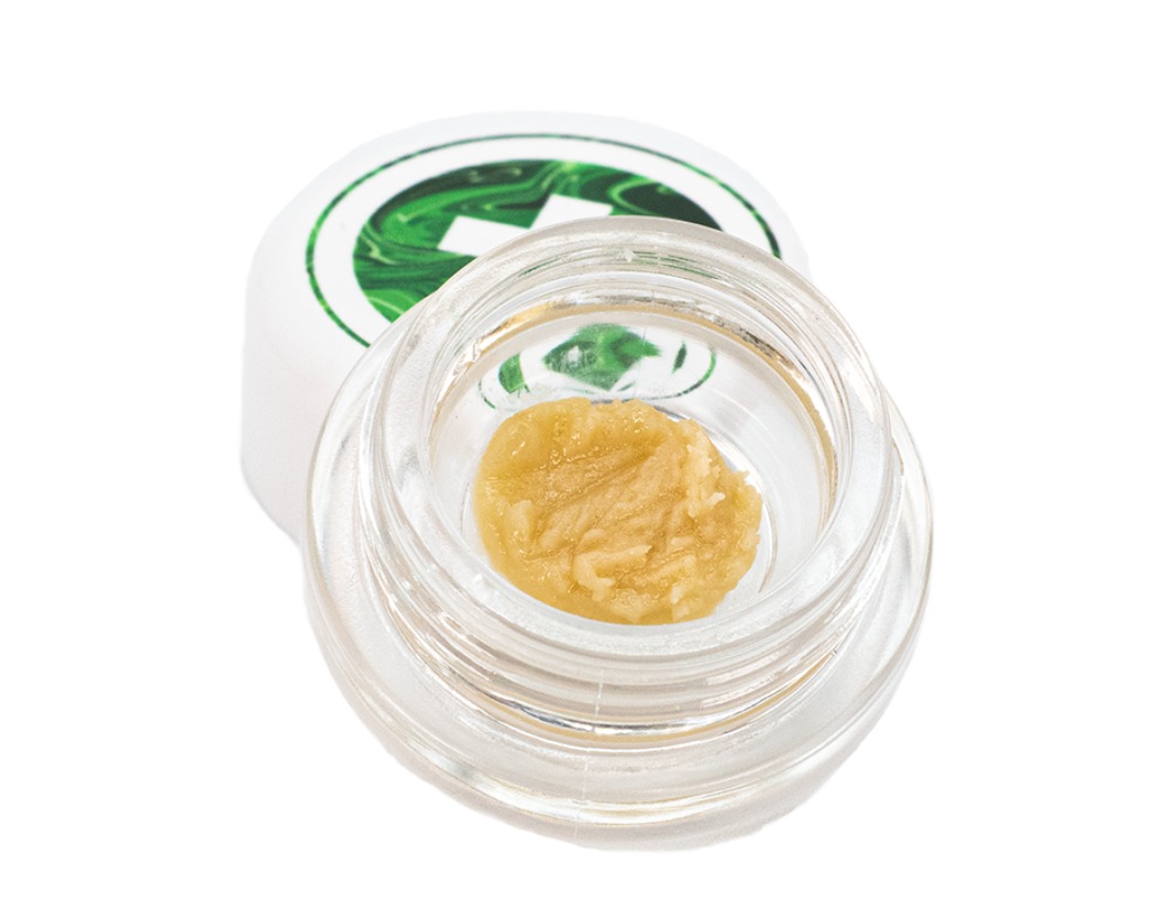 Photograph of product: Grape Cookies 0.84g Live Rosin -Badder