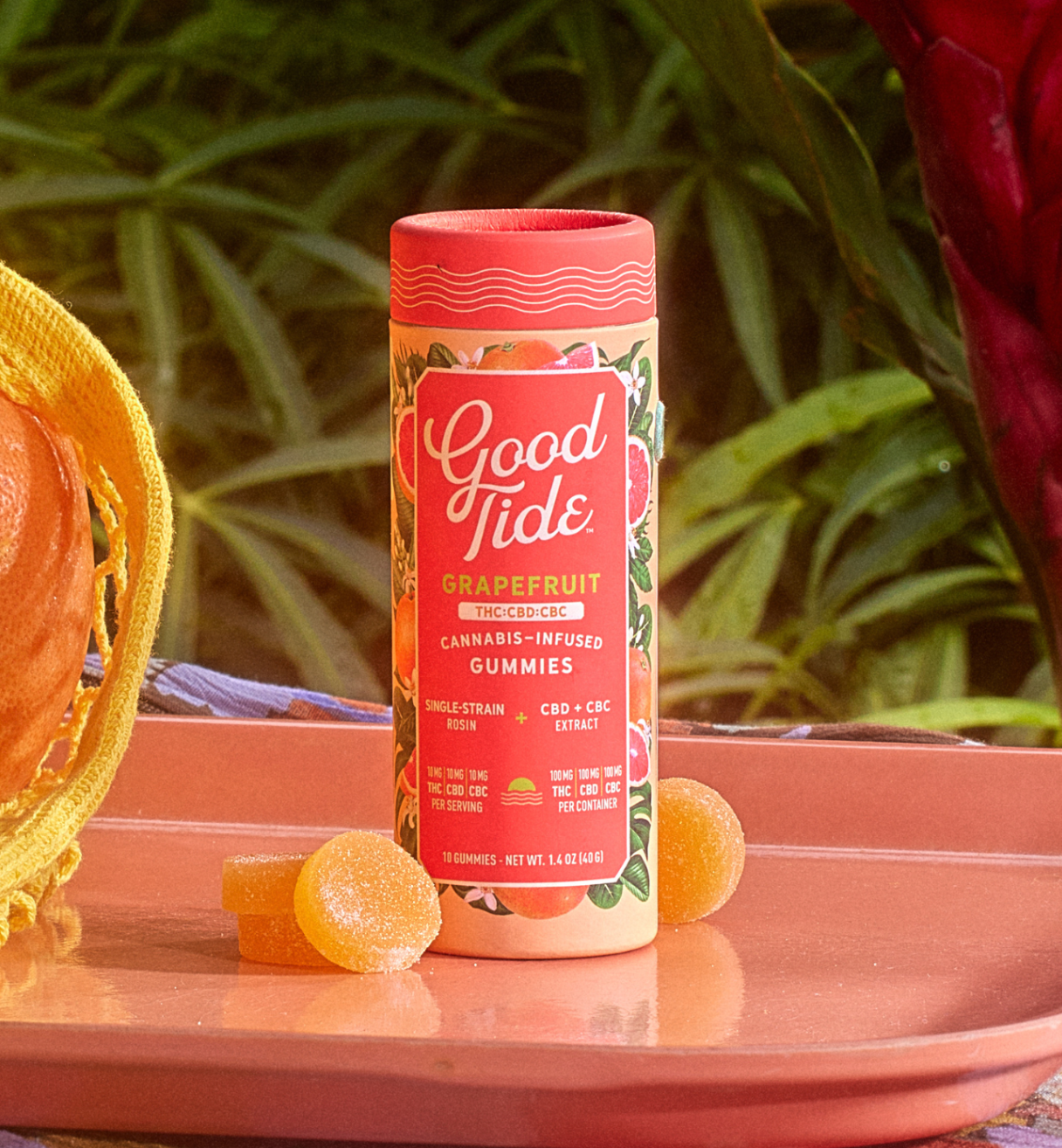 Photograph of product: Good Tide | Grapefruit | TH-oui | 20 qty