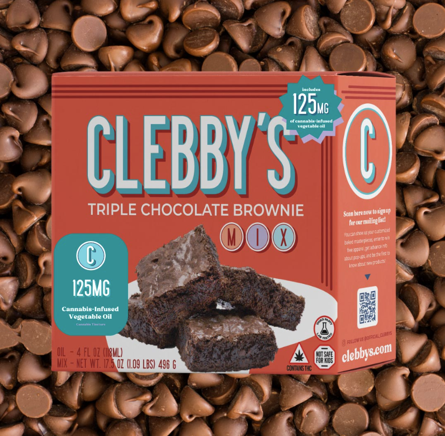 Photograph of product: Triple Chocolate Brownie Mix (500mg)