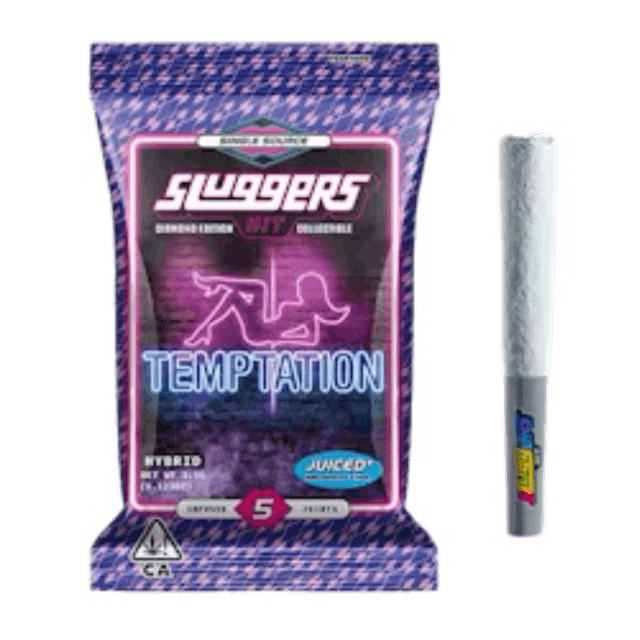 Photograph of product: Temptation Diamond & au chocolat Infused Pre-Roll 5pk 3.5g - 