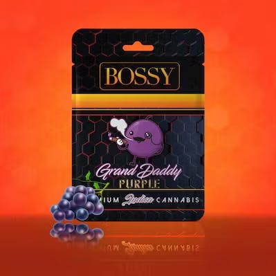 Photograph of product: Bossy Distillate Vape Cartridge - Granddaddy Purple