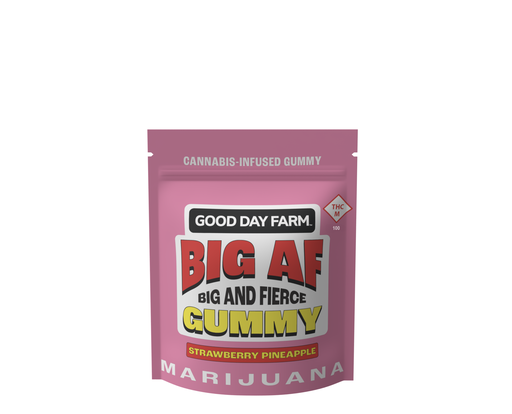 Photograph of product: Good Day Farm | Gummies | Big AF Strawberry Pineapple 100mg