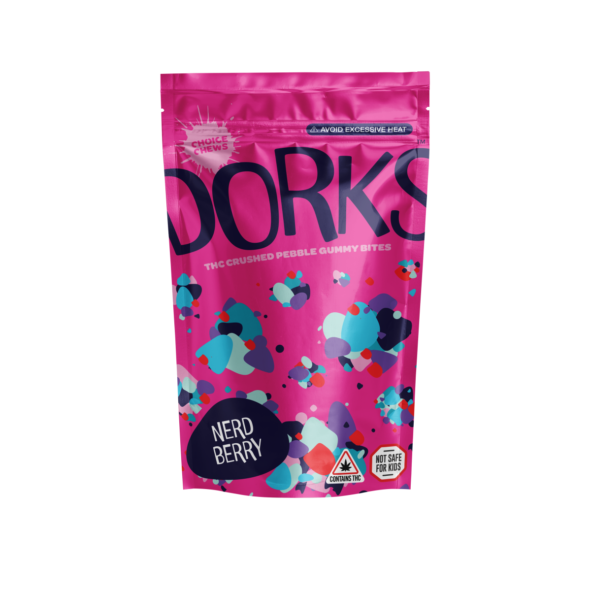 Photograph of product: Nerd Berry 10pk | 100mg