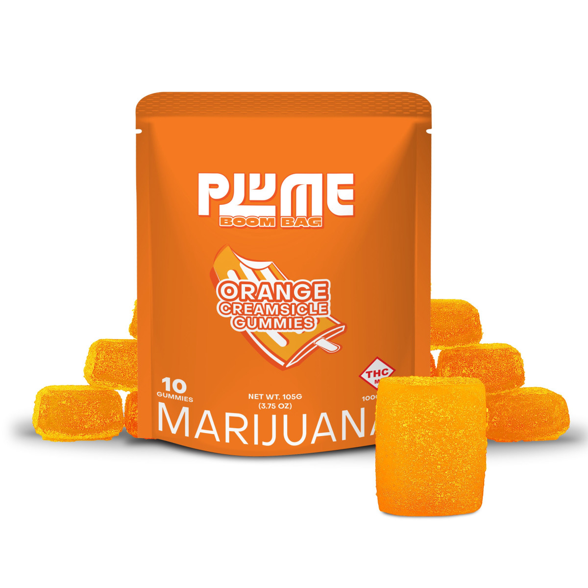 Photograph of product: Plume | Orange Creamsicle BOOM BAG | 1000mg (10pk)