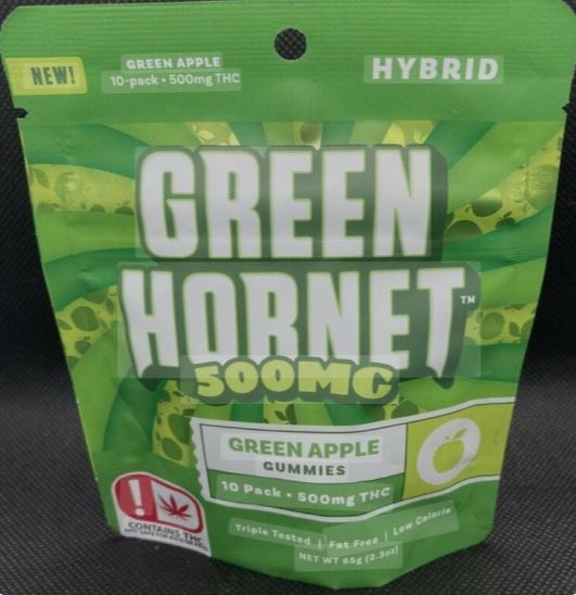 Photograph of Product: Green Apple Gummies | 500mg
