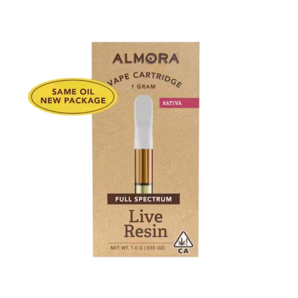 Photograph of product: VIPER LIVE RESIN CARTRIDGE 1G - ALMORA FARM
