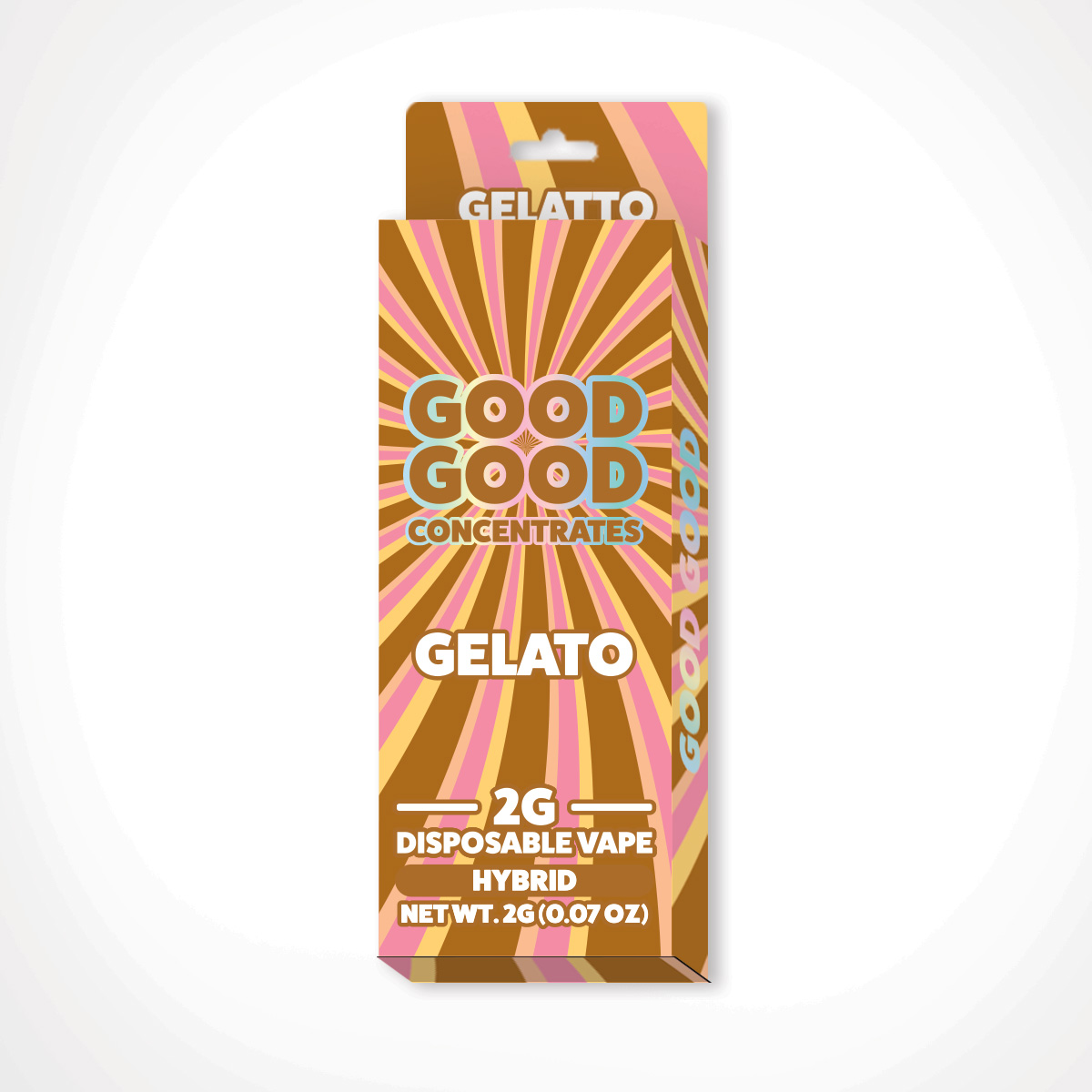 Photograph of product: Good Good - 2G Disposable - Gelato