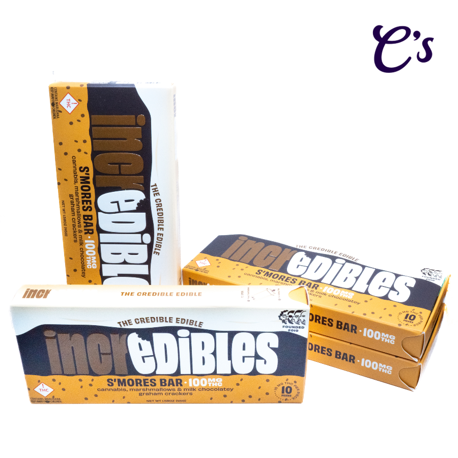Photograph of product: Incredibles | Chocolate (H) S'Mores 100mg