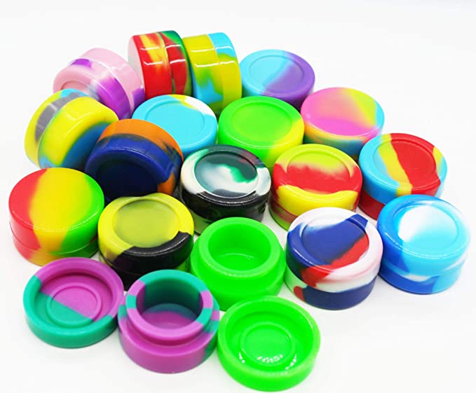 Photograph of product: Silicone Jars