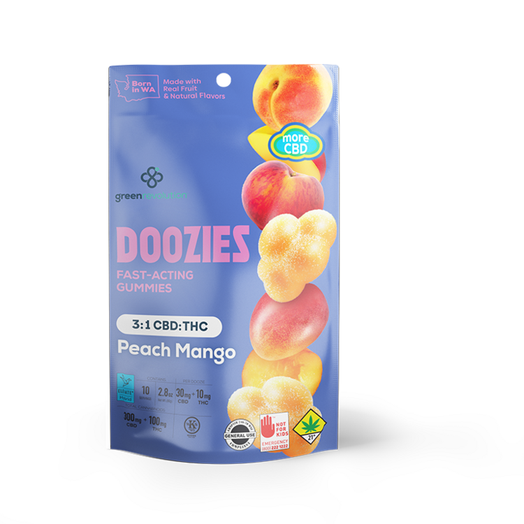 Photograph of product: 10pk Nano Doozies Peach Mango 3:1 ELEVATE gr