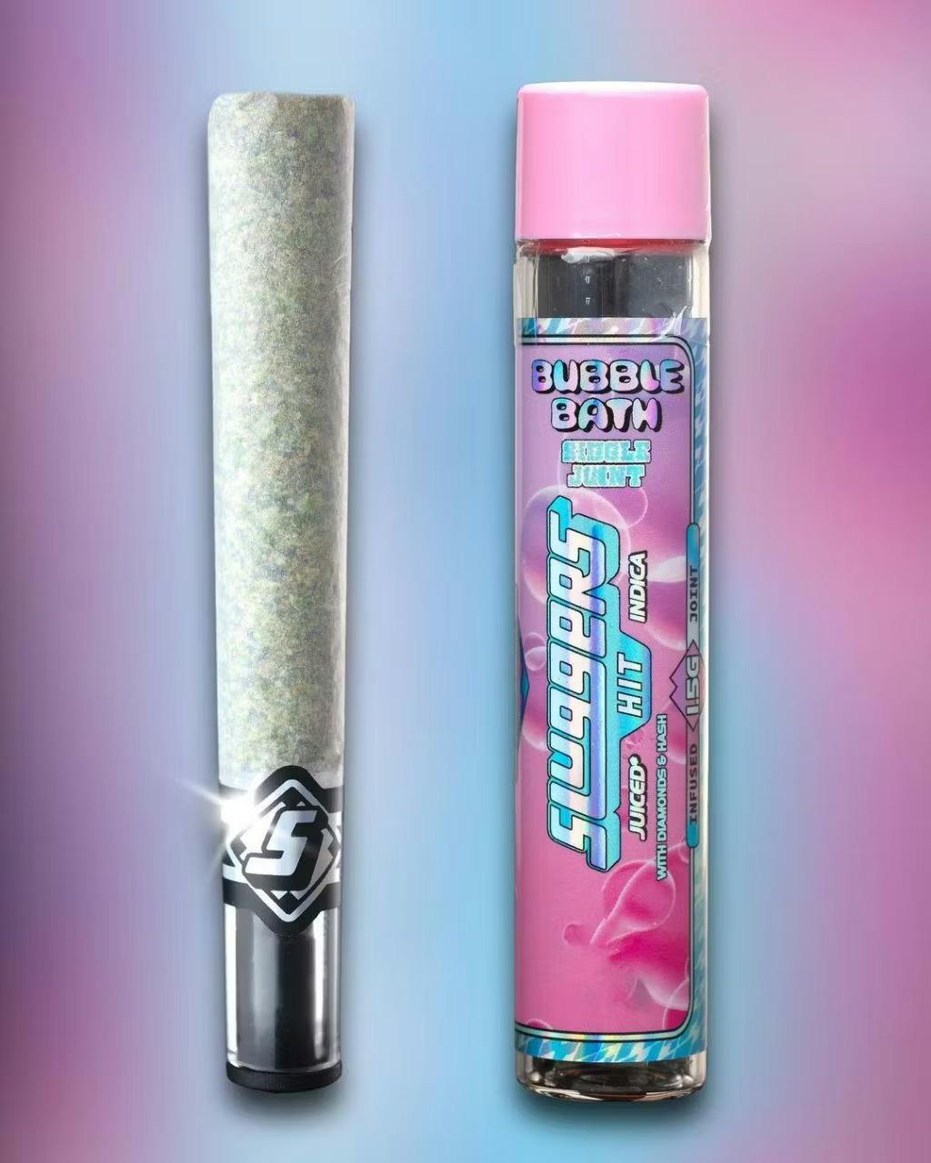 Photograph of product: Bubble Bath-1.5g Infused Joint TAC 53.39