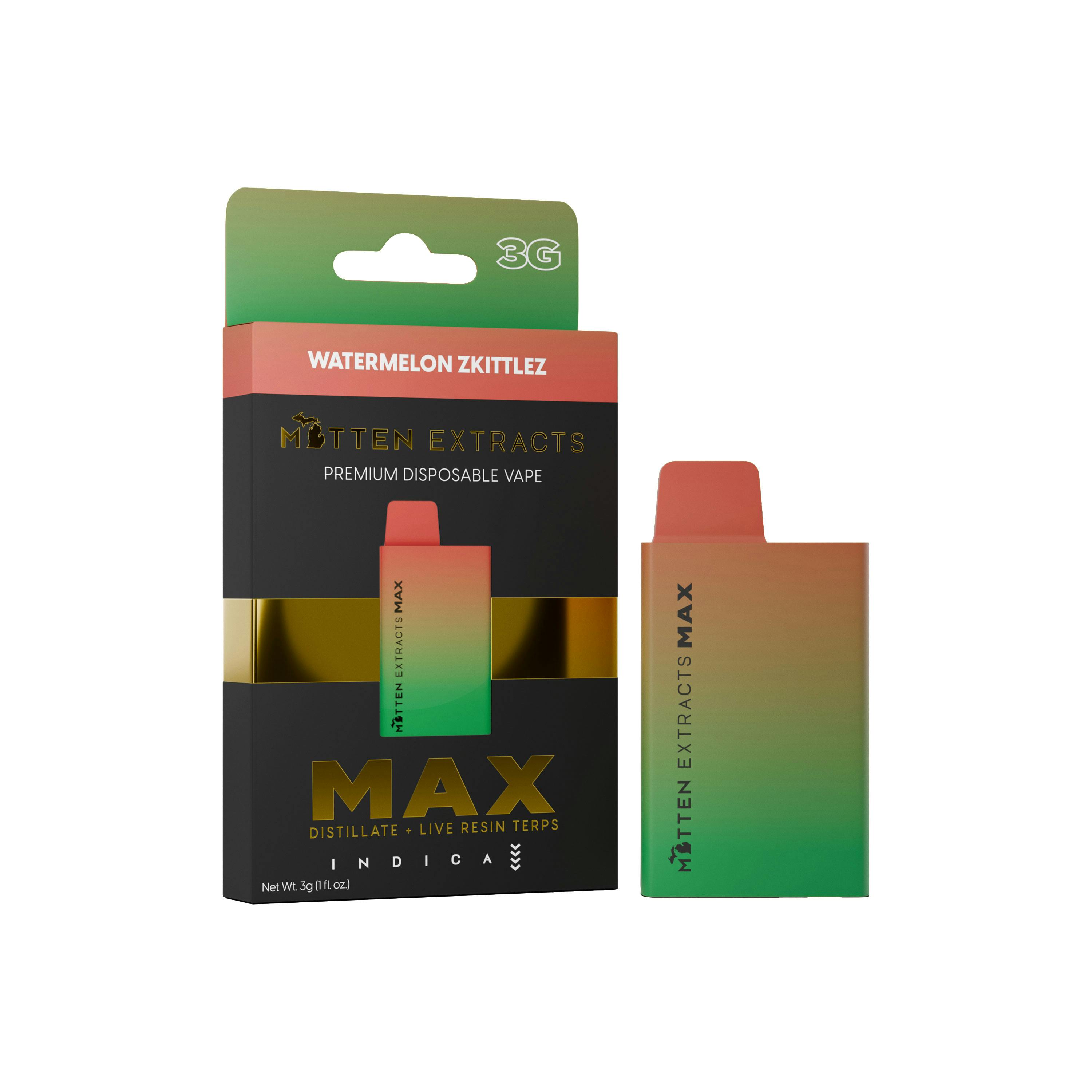 Photograph of product: Watermelon Zkittlez Disposable
