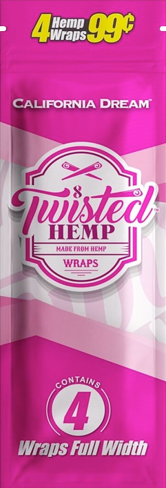 Photograph of product: Twisted Hemp Wraps | California Dream