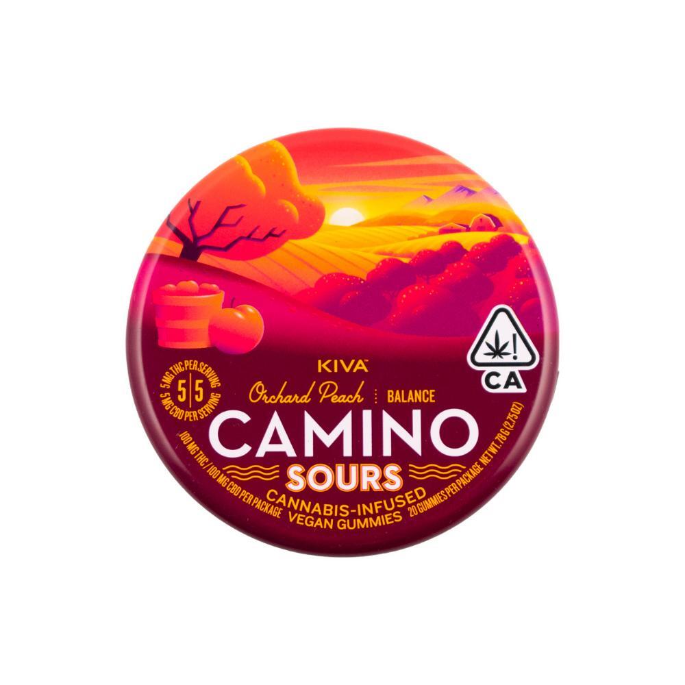 Photograph of product: 5:5 'Balance' Orchard Peach [20pk] (100mg CBD/100mg THC)