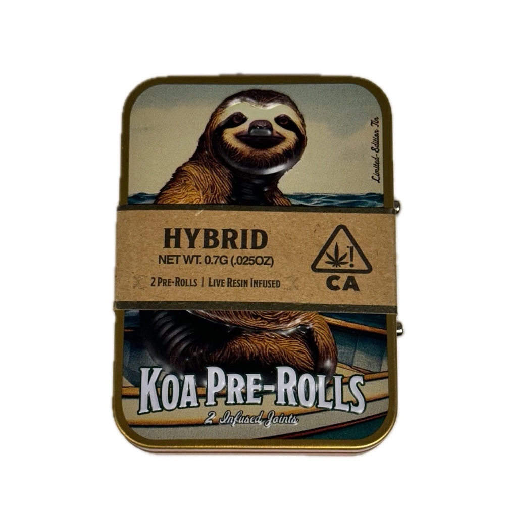 Photograph of product: KOA: Julius Caesar 2pk Infused Prerolls